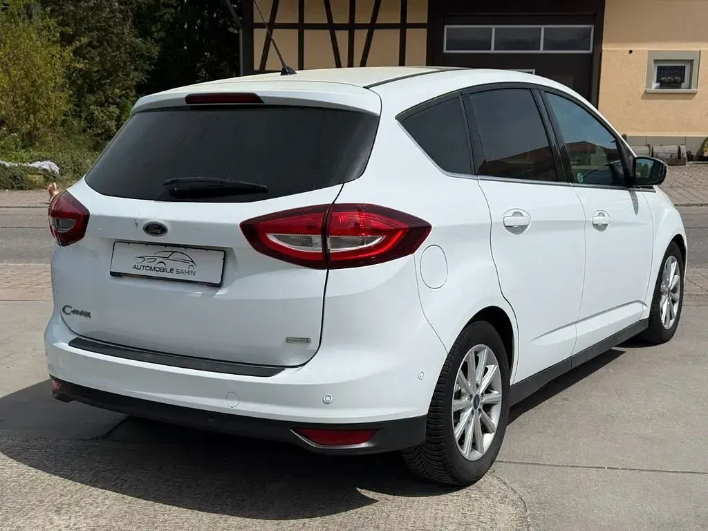 Gebraucht Ford C-MAX Titanium 150 PS (110 kW) 2017 Weiß Van / Kleinbus