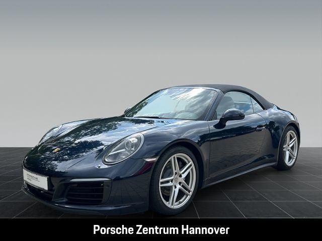 Blau Gebraucht 2016 Porsche 911 Carrera 4 Cabriolet Cabrio | 97.890 € (Teuer) - Bild 1/4