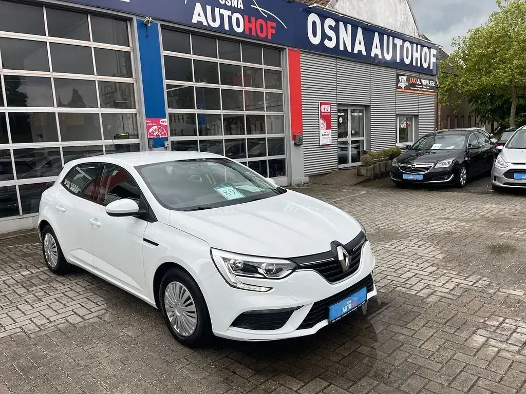 Brugt Renault Mégane Life 101 HK (74 kW) 2016 Hvid Sedan