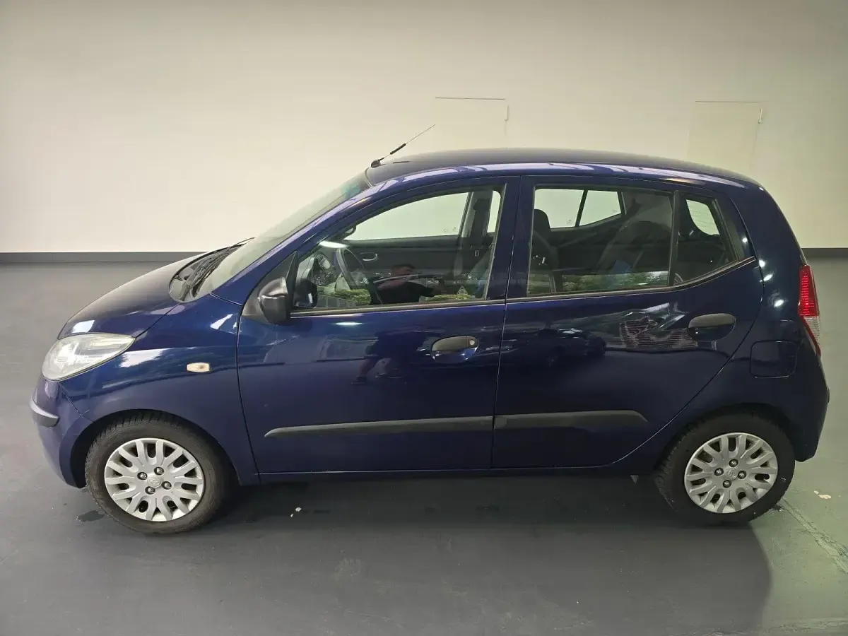 Gebraucht Hyundai i10 Style 77 PS (56 kW) 2008 Blau Kleinwagen