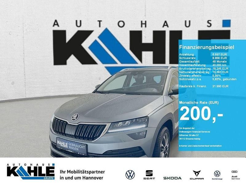 Grau Gebraucht 2020 Skoda Karoq Drive SUV | 21.990 € (Fairer Preis) - Bild 1/4