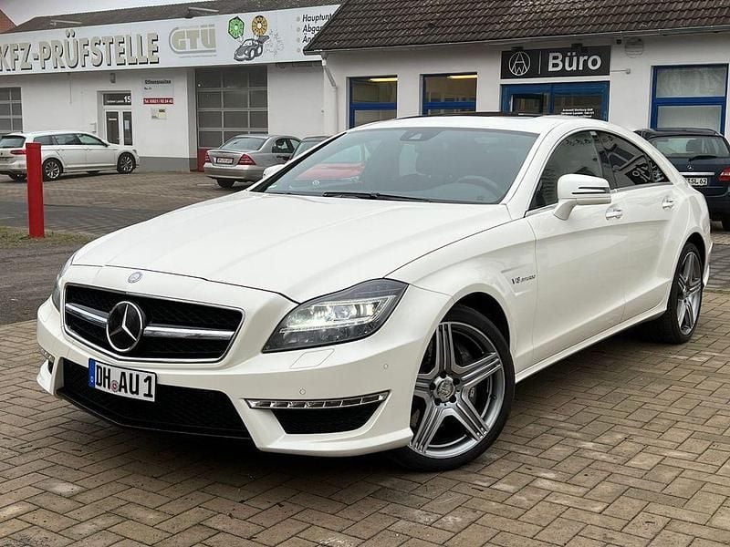 Weiß Gebraucht 2014 Mercedes CLS63 AMG AMG Limousine | 47.998 € (Superpreis) - Bild 1/4