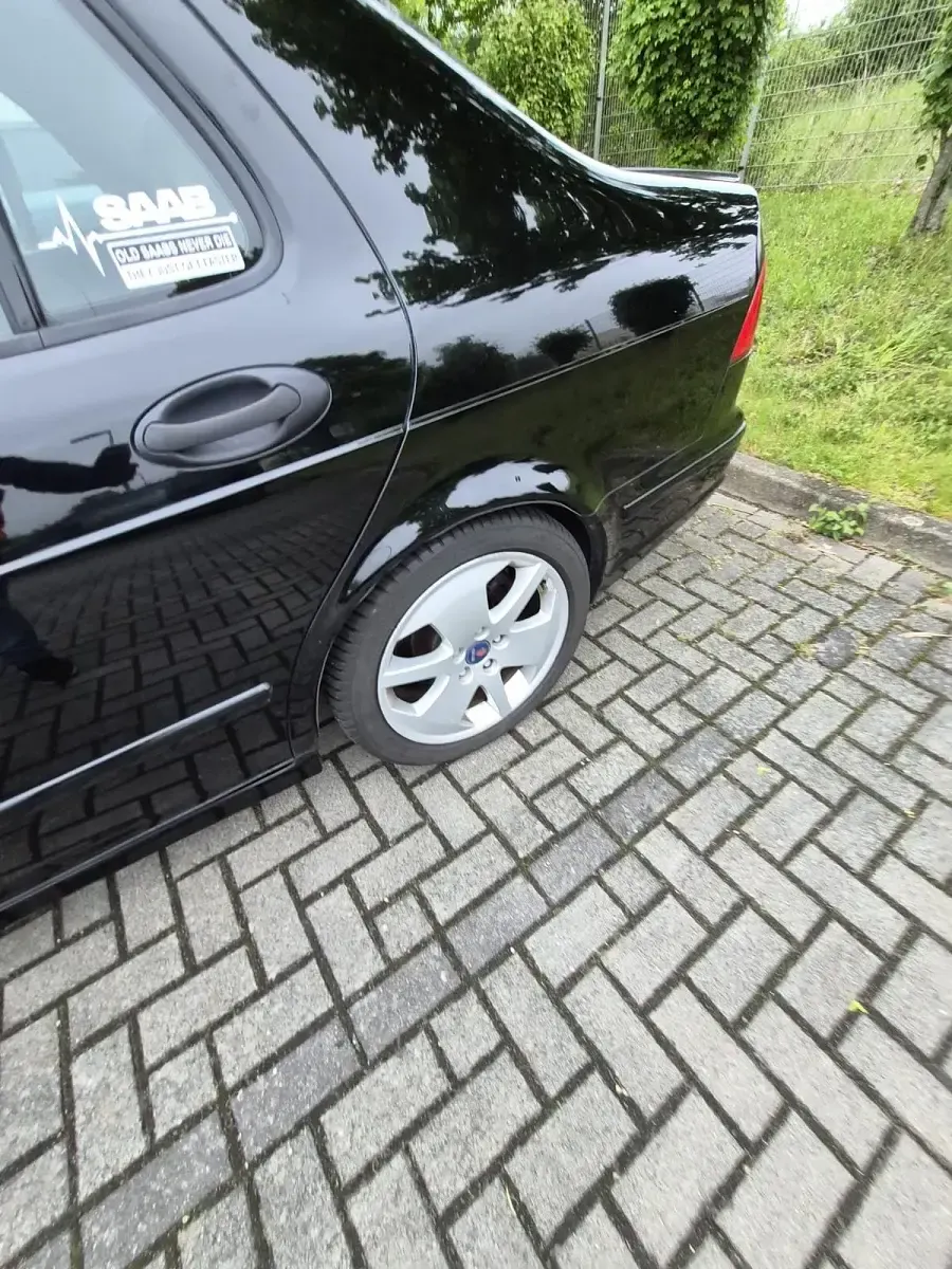 Gebraucht Saab 9-5 2003 Schwarz Limousine