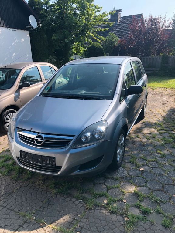 Silber Gebraucht 2009 Opel Zafira Selection Van / Kleinbus | 3.499 € (Fairer Preis) - Bild 1/4