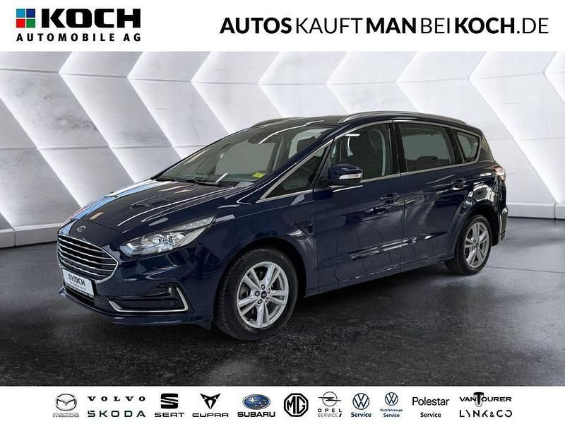 Blau Gebraucht 2022 Ford S-MAX Titanium Van / Kleinbus | 27.990 € (Fairer Preis) - Bild 1/4