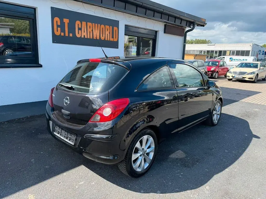 Gebraucht Opel Corsa 80 PS (58 kW) 2007 Schwarz Kleinwagen