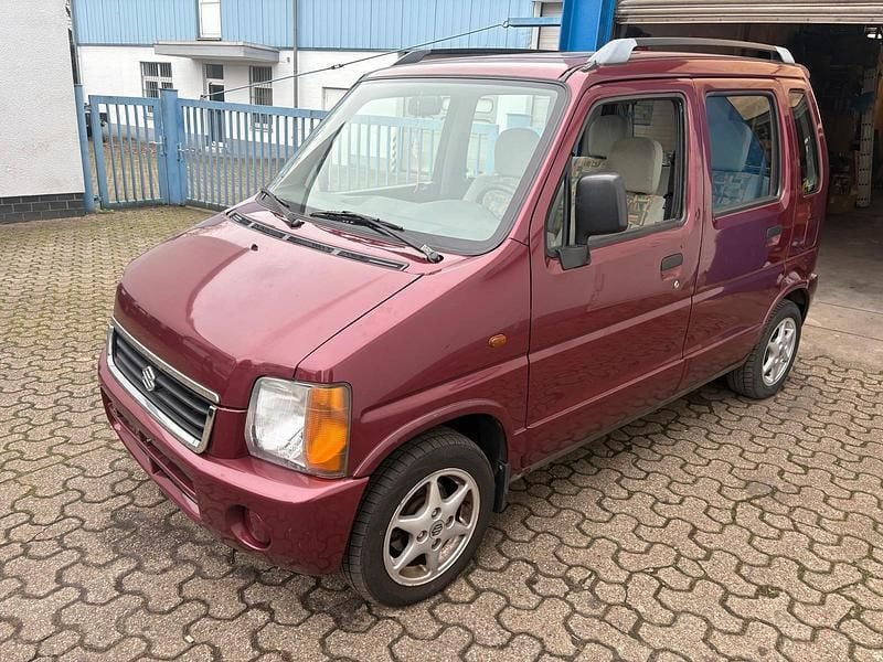 Rot Gebraucht 1999 Suzuki Wagon R+ Van / Kleinbus | 750 € (Superpreis) - Bild 1/4