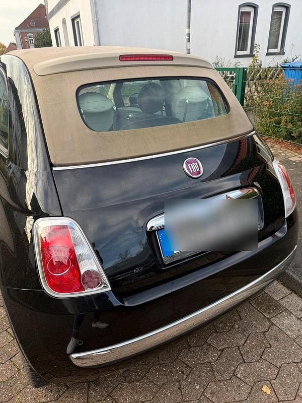Schwarz Gebraucht 2013 Fiat 500C Cabrio | 4.999 € (Fairer Preis) - Bild 1/4