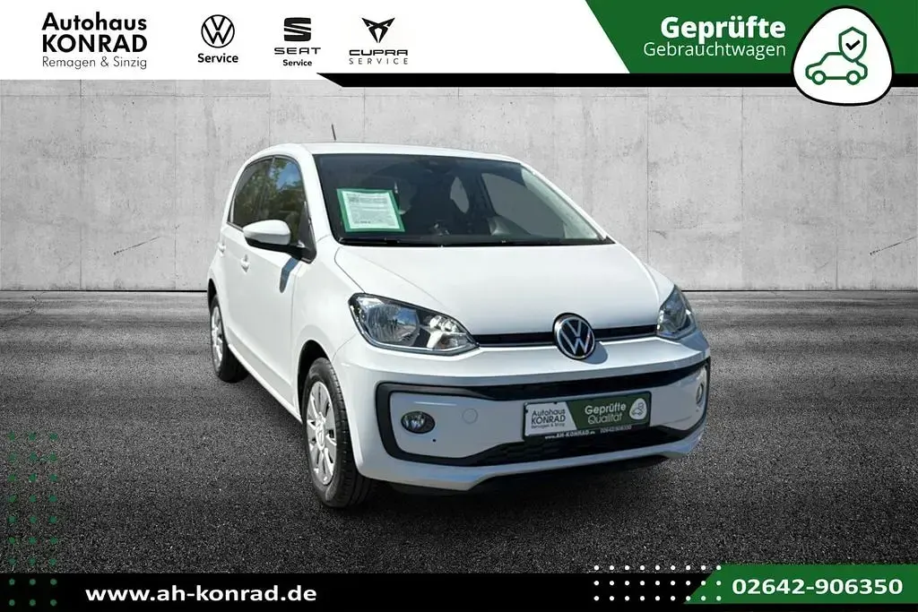 Brugt VW up! move up! 65 HK (47 kW) 2022 Hvid Hatchback