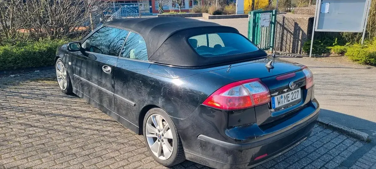 Gebraucht Saab 9-3 Cabriolet 175 PS (128 kW) 2004 Schwarz Cabrio