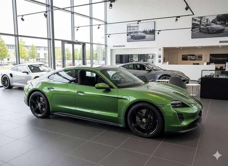 Gebraucht Porsche Taycan 4S 419 kW (571 PS) 2023 Grün Limousine