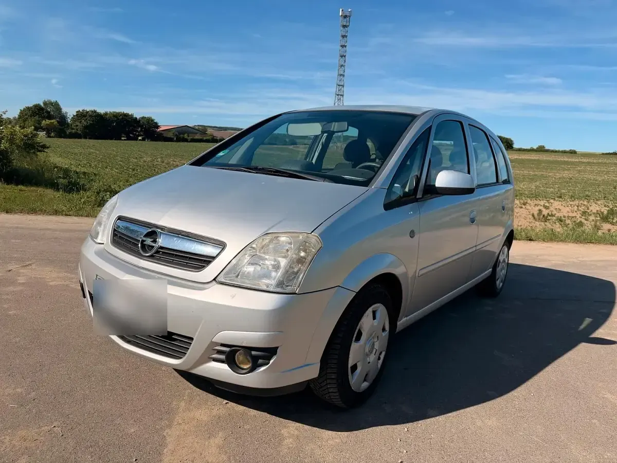 Gebraucht Opel Meriva 90 PS (66 kW) 2007 Silber Van / Kleinbus