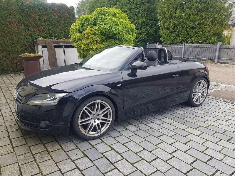 Schwarz Gebraucht 2008 Audi TT Cabrio | 9.900 € (Guter Preis) - Bild 1/4
