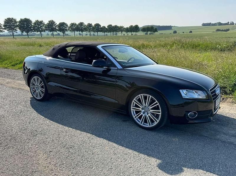 Schwarz Gebraucht 2009 Audi A5 Cabriolet Cabrio | 16.750 € (Teuer) - Bild 1/4