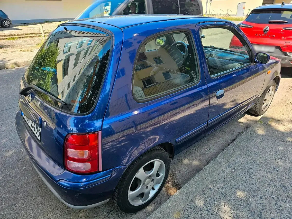 Gebraucht Nissan Micra 60 PS (44 kW) 2002 Blau Kleinwagen