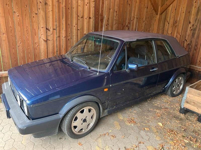 Blau Gebraucht 1991 VW Golf Cabriolet Cabrio | 4.750 € - Bild 1/4