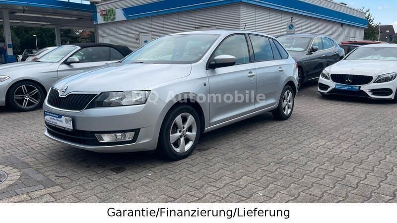Silber Gebraucht 2015 Skoda Rapid Ambition Kleinwagen | 7.999 € (Guter Preis) - Bild 1/4