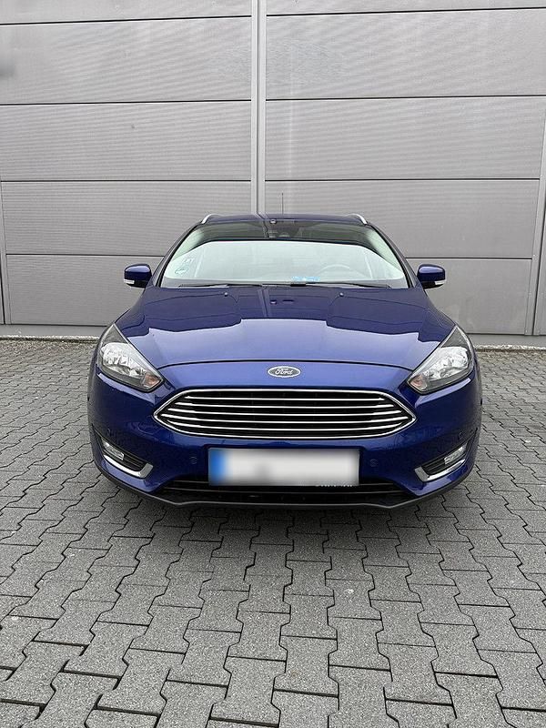 Brugt Ford Focus Titanium 150 HK (110 kW) 2016 Blå Stationcar