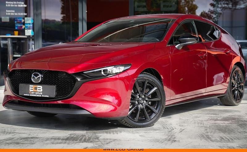 Rot Gebraucht 2023 Mazda 3 Homura-Line Limousine | 22.890 € (Superpreis) - Bild 1/4
