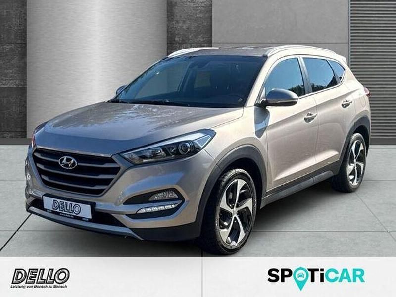 Silber Gebraucht 2017 Hyundai Tucson Advantage SUV | 16.990 € (Fairer Preis) - Bild 1/4