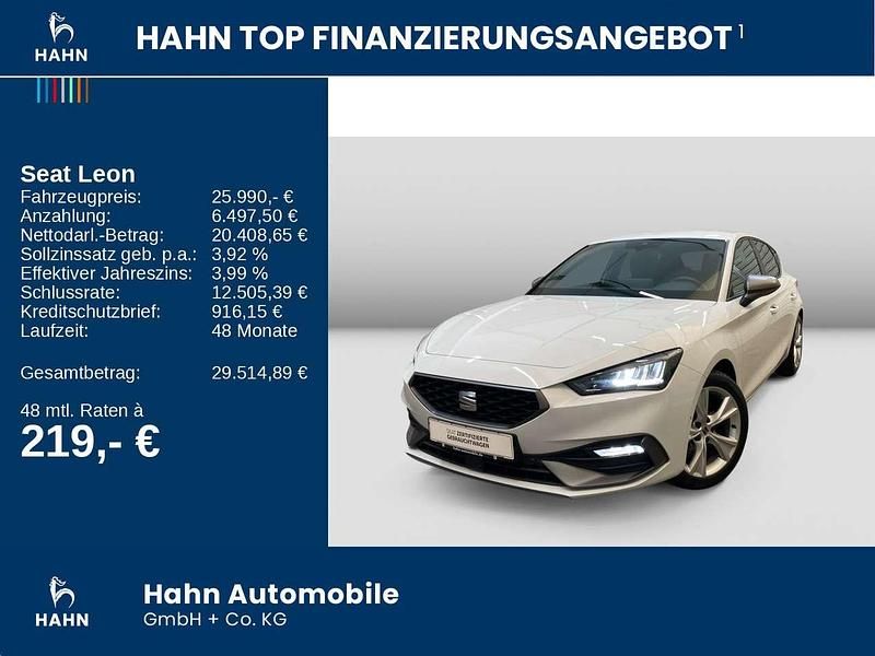 Gebraucht Seat Leon FR 150 PS (110 kW) 2025 Weiß Limousine