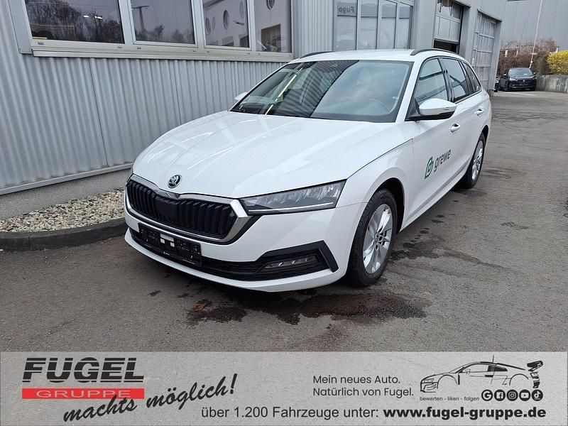 Gebraucht Skoda Octavia Ambition 116 PS (85 kW) 2021 Candyweiss Kombi