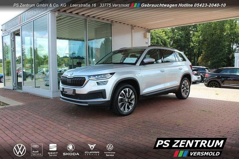 Gebraucht Skoda Kodiaq Clever 150 PS (110 kW) 2022 Silber SUV