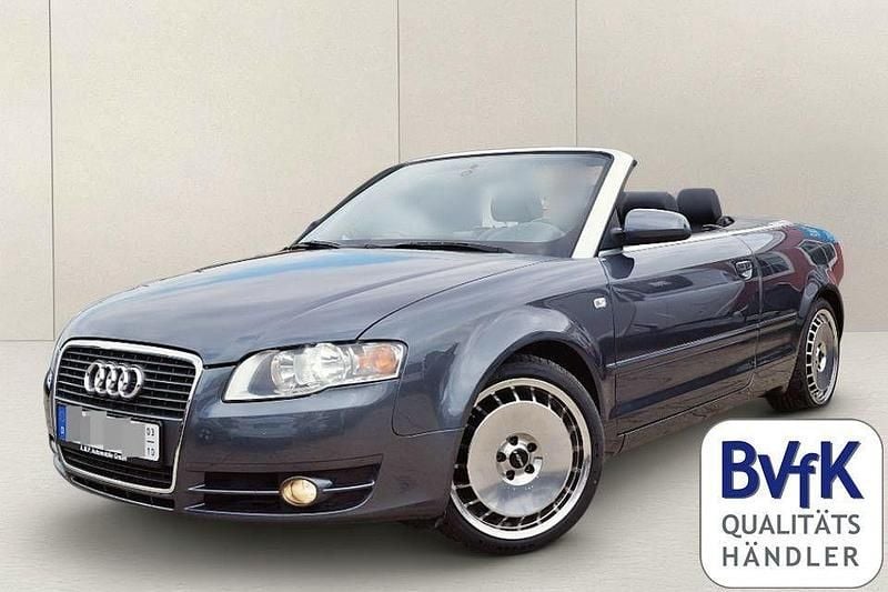 Grau Gebraucht 2006 Audi A4 Cabriolet Cabrio | 8.499 € (Etwas zu teuer) - Bild 1/4