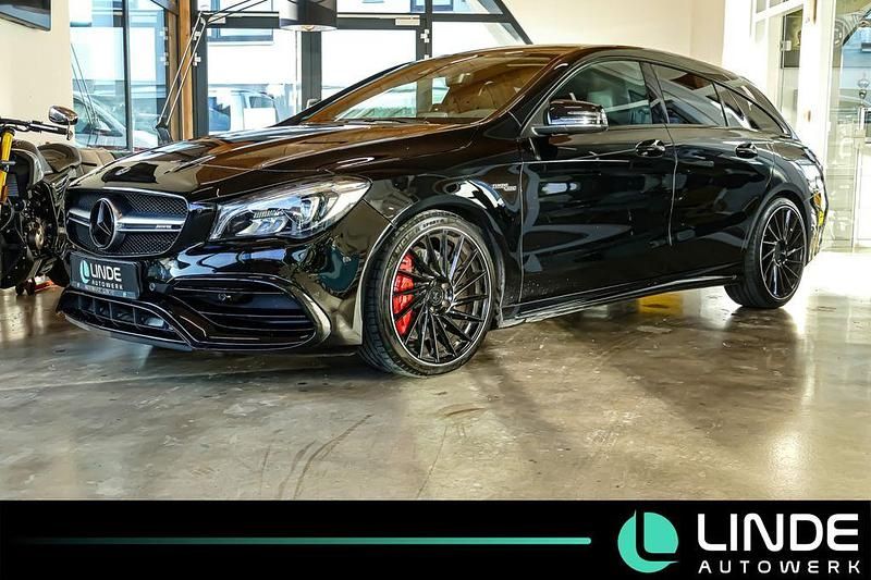 Schwarz Gebraucht 2018 Mercedes CLA45 AMG Shooting Brake AMG Kombi | 27.900 € (Fairer Preis) - Bild 1/4