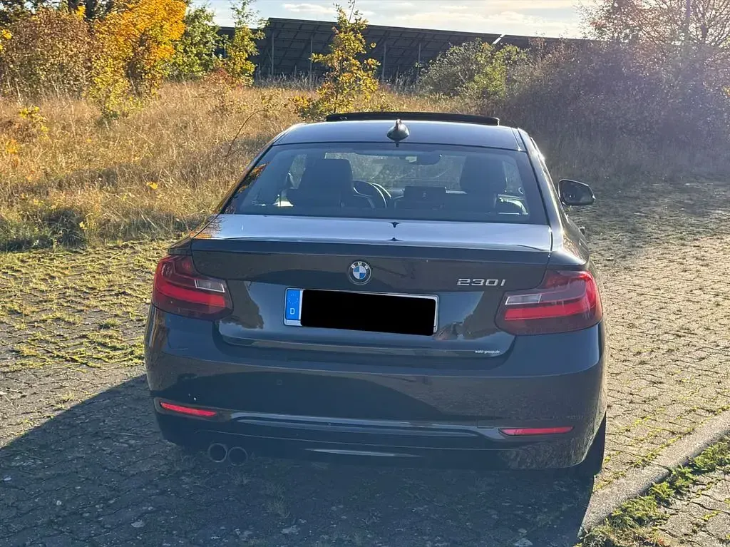 Używany BMW 230 Sport Line 252 KM (185 kW) 2016 Czarny Coupe