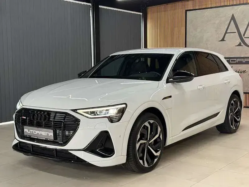 Gebraucht Audi e-tron S-Line 300 kW (408 PS) 2022 Weiß SUV