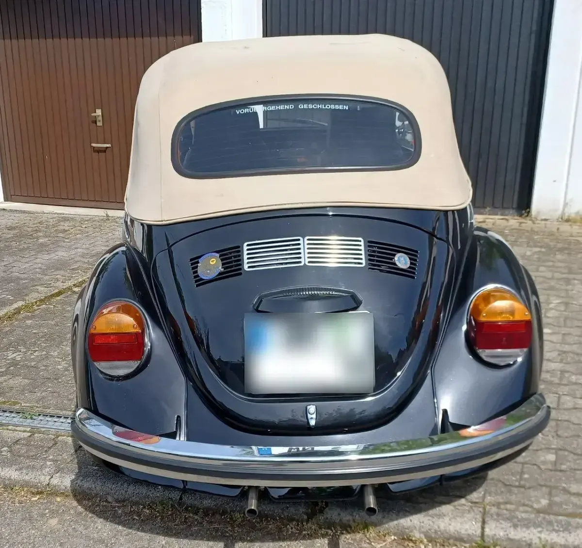 Gebraucht VW Käfer 50 PS (36 kW) 1970 Schwarz Cabrio