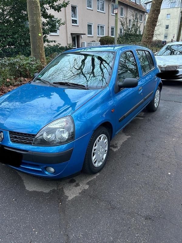 Gebraucht Renault Clio II 58 PS (42 kW) 2002 Blau Kleinwagen