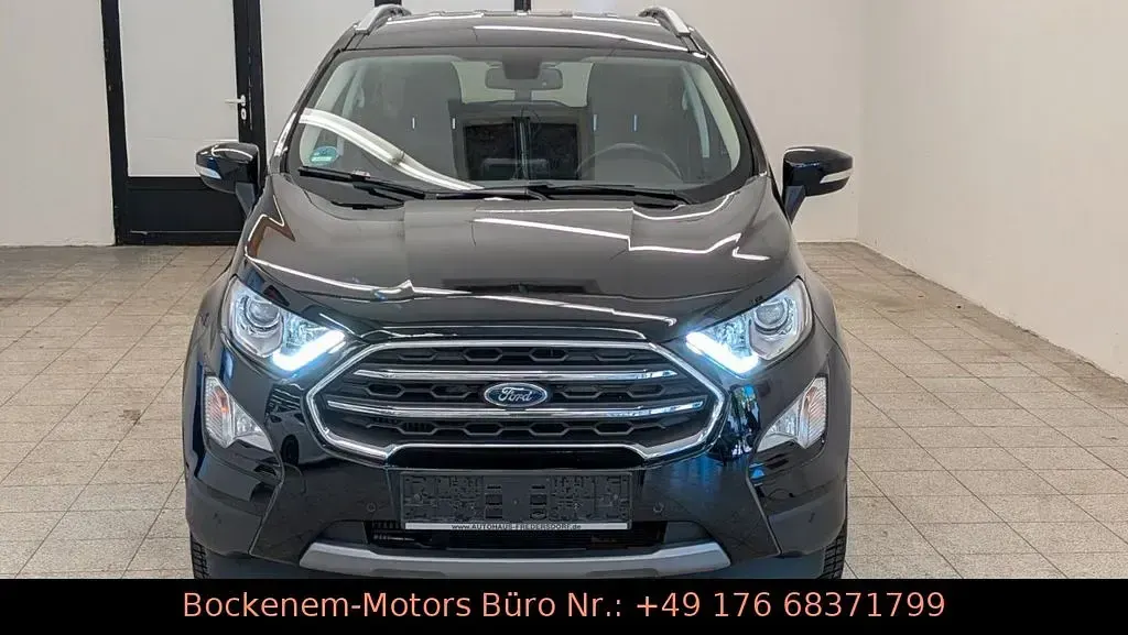 Gebraucht Ford Ecosport Titanium 125 PS (91 kW) 2018 Schwarz SUV