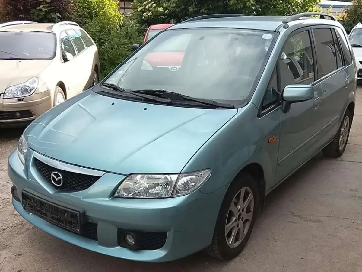 Gebraucht Mazda Premacy Comfort 101 PS (74 kW) 2005 Glacier blue Van / Kleinbus
