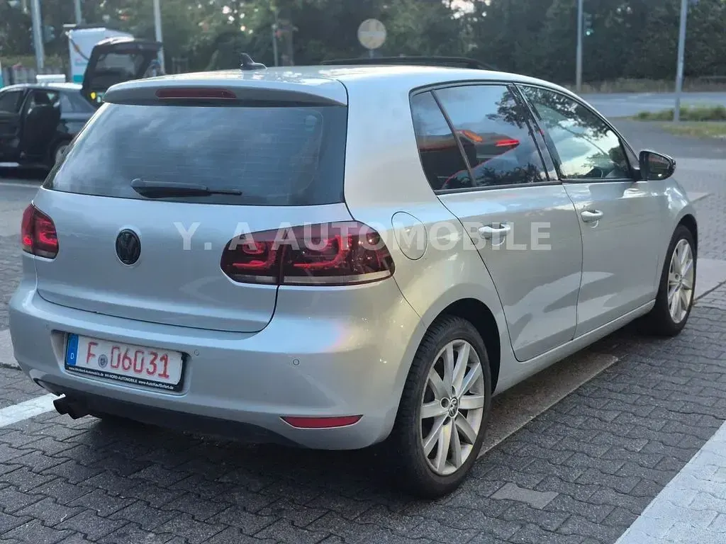 Second-hand VW Golf VI Highline 110 CP (80 kW) 2009 Argintiu Hatchback