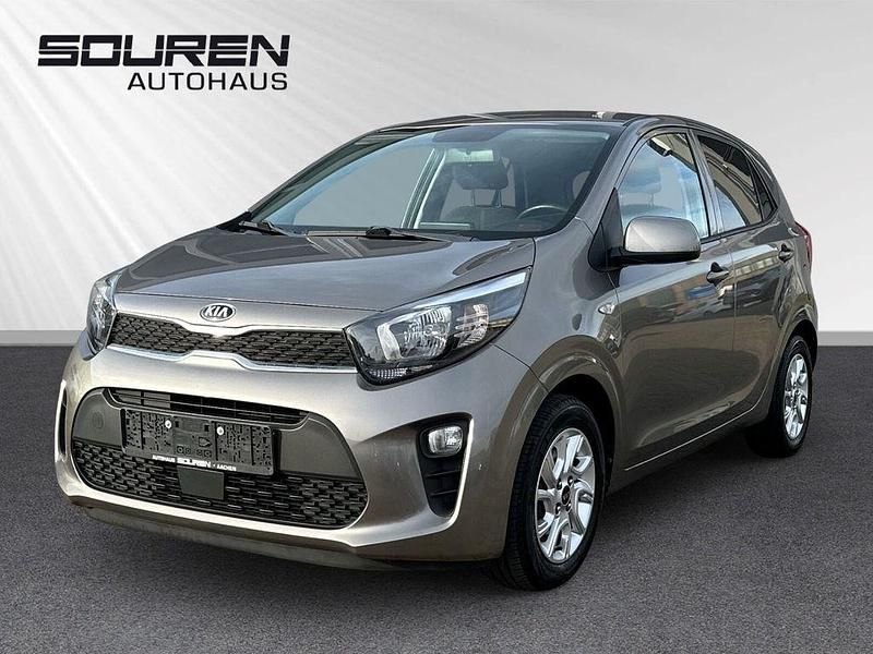 Silber Gebraucht 2018 Kia Picanto DREAM-TEAM Edition Kleinwagen | 9.990 € (Etwas zu teuer) - Bild 1/4