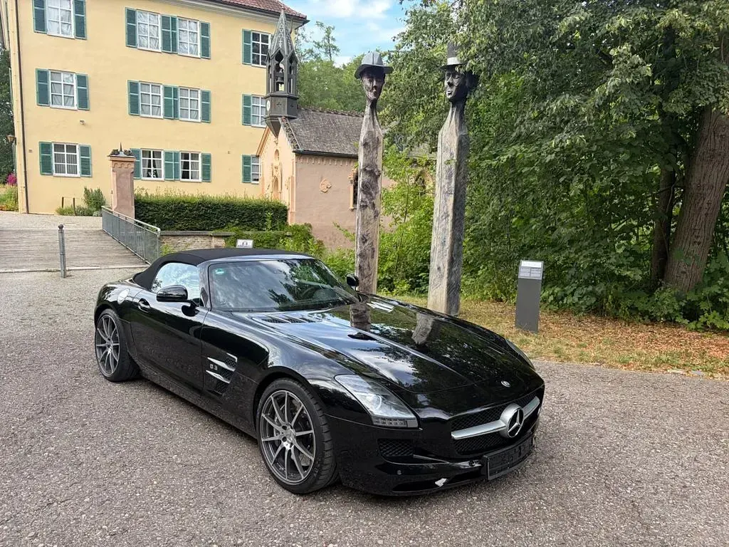 Gebraucht Mercedes SLS AMG AMG 571 PS (419 kW) 2011 Schwarz Cabrio