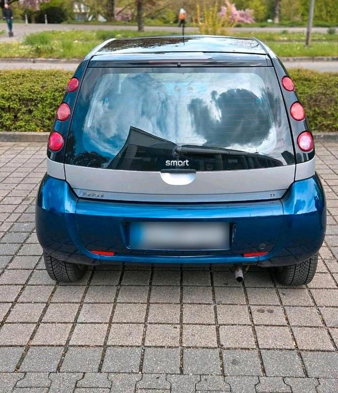 Usata Smart ForFour Passion 75 CV (55 kW) 2004 Blu Utilitaria