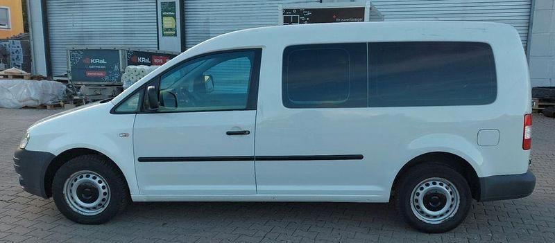 Gebraucht VW Caddy Maxi 105 PS (77 kW) 2009 Weiß Van / Kleinbus
