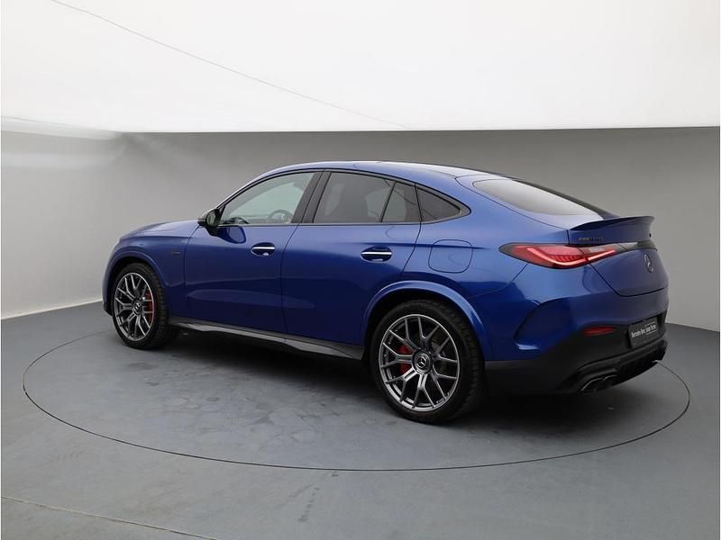 Gebraucht Mercedes GLC63 AMG AMG 476 PS (350 kW) 2024 Metalliclack spektralblau Coupé