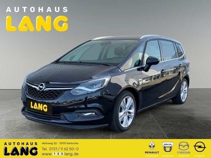 Blau Gebraucht 2018 Opel Zafira Innovation Van / Kleinbus | 18.990 € (Fairer Preis) - Bild 1/4