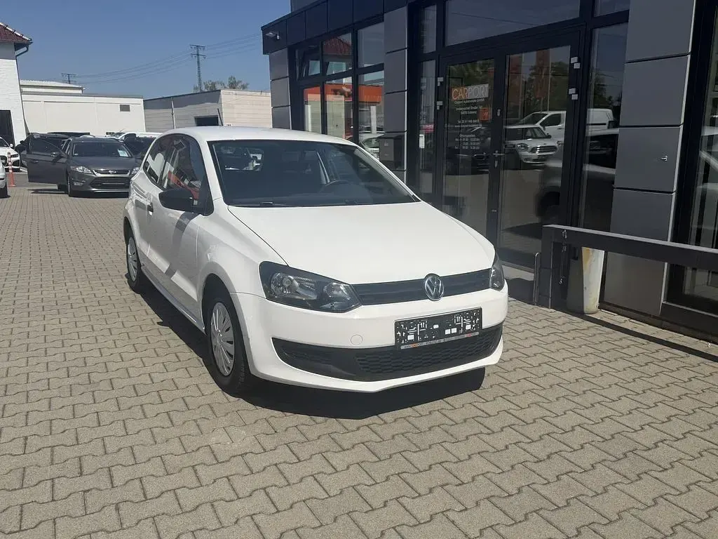 Gebraucht VW Polo Trendline 60 PS (44 kW) 2010 Weiß Kleinwagen