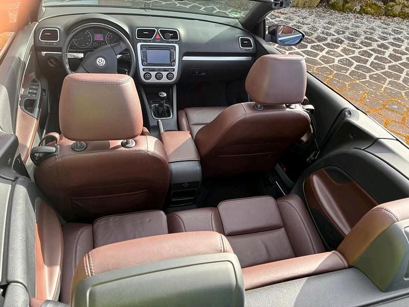 Gebraucht VW Eos Edition 122 PS (89 kW) 2009 Blau Cabrio