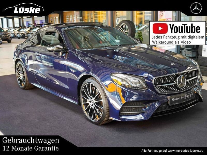 Cavansitblau Gebraucht 2019 Mercedes E350 AMG line Coupé | 39.900 € (Etwas zu teuer) - Bild 1/4