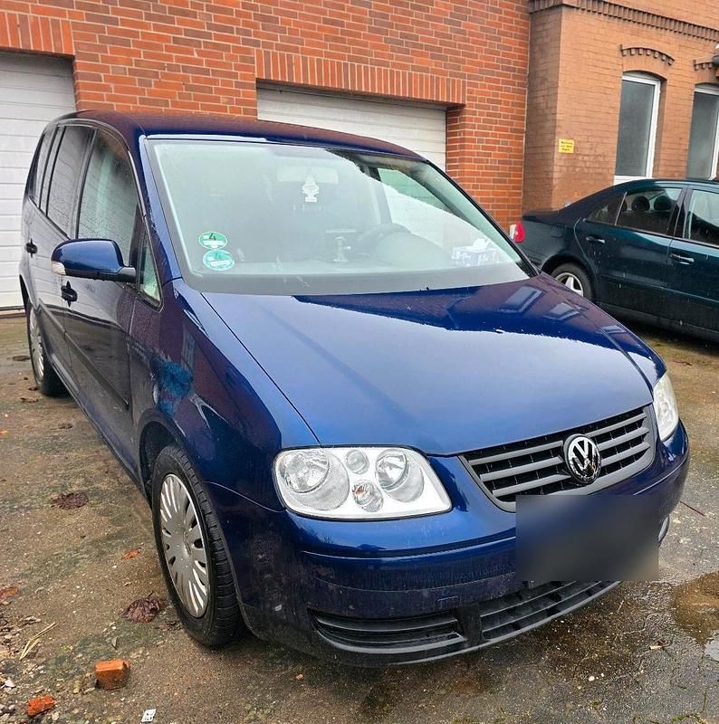 Gebraucht VW Touran 115 PS (84 kW) 2003 Blau Van / Kleinbus