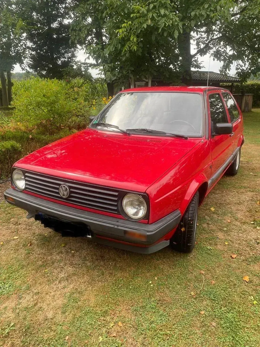 Gebraucht VW Golf III 54 PS (39 kW) 1991 Rot Kleinwagen