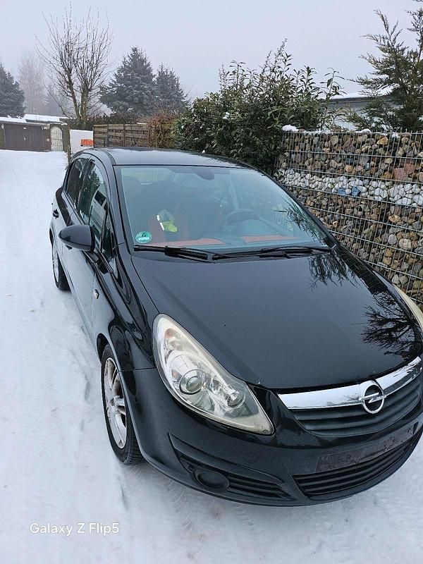 Gebraucht Opel Corsa 90 PS (66 kW) 2008 Schwarz Kleinwagen