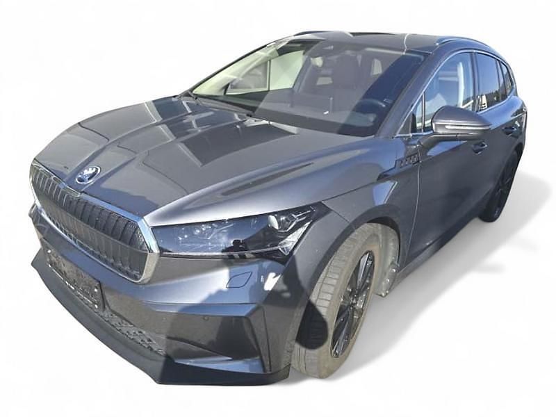Grau Gebraucht 2023 Skoda Enyaq iV SUV | 35.349 € (Superpreis) - Bild 1/3