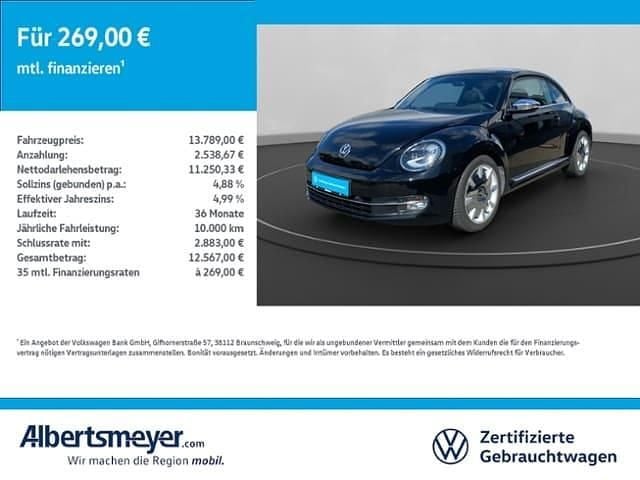 Schwarz Gebraucht 2013 VW Beetle Edition Limousine | 13.789 € (Etwas zu teuer) - Bild 1/4